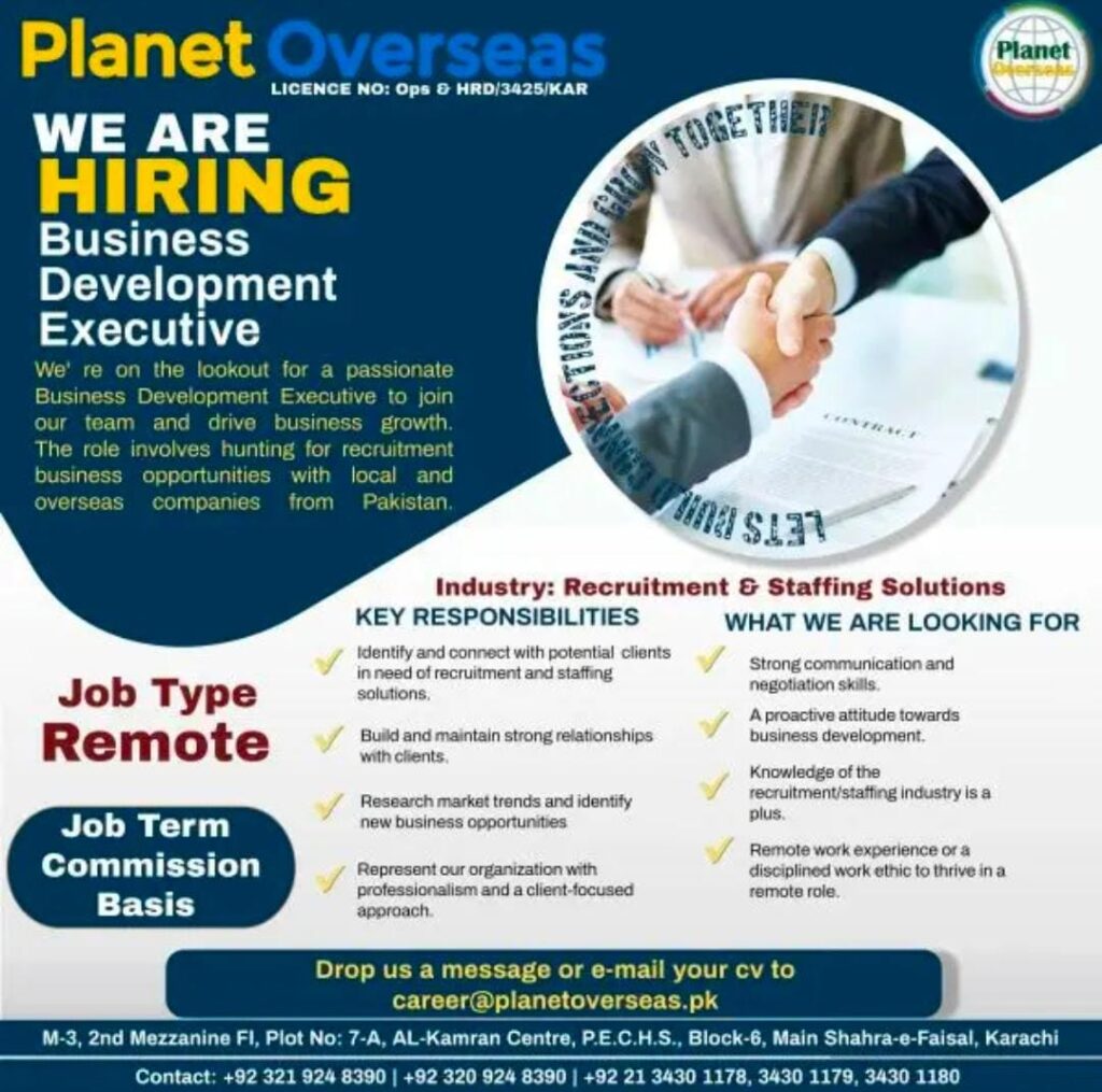 Business development executive